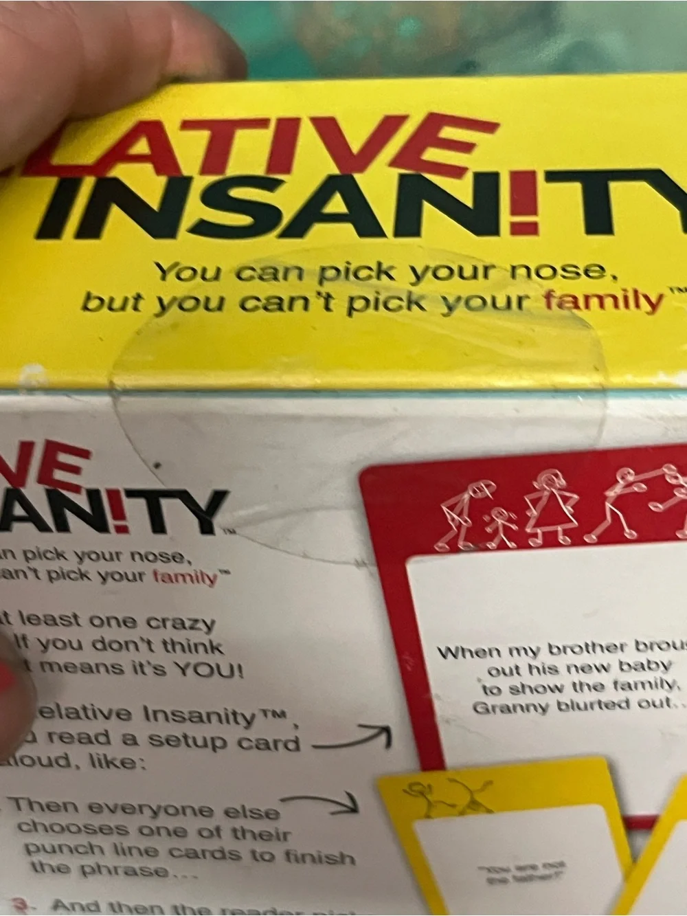 Relative Insanity Adult Family Party Game Jeff Foxworthy NEW